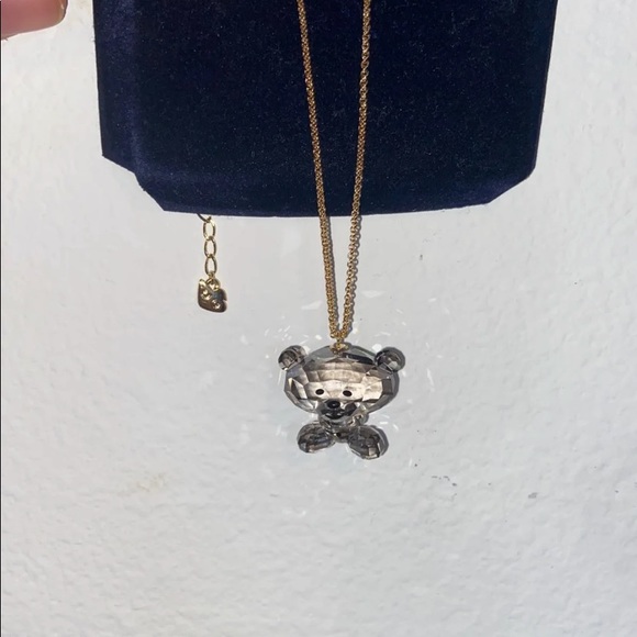 Swarovski Crystal Teddy Bear Necklace - Picture 4 of 6
